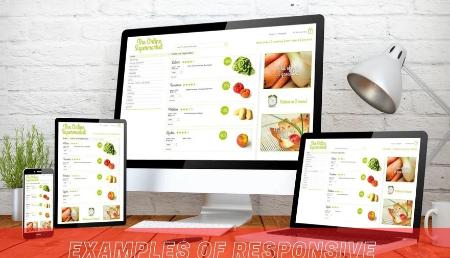 Responsive website design examples